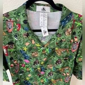 Disney Trader Sam’s Tiki Shirt. BNWT